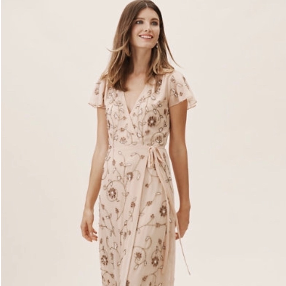 Bridesmaid dress-blush